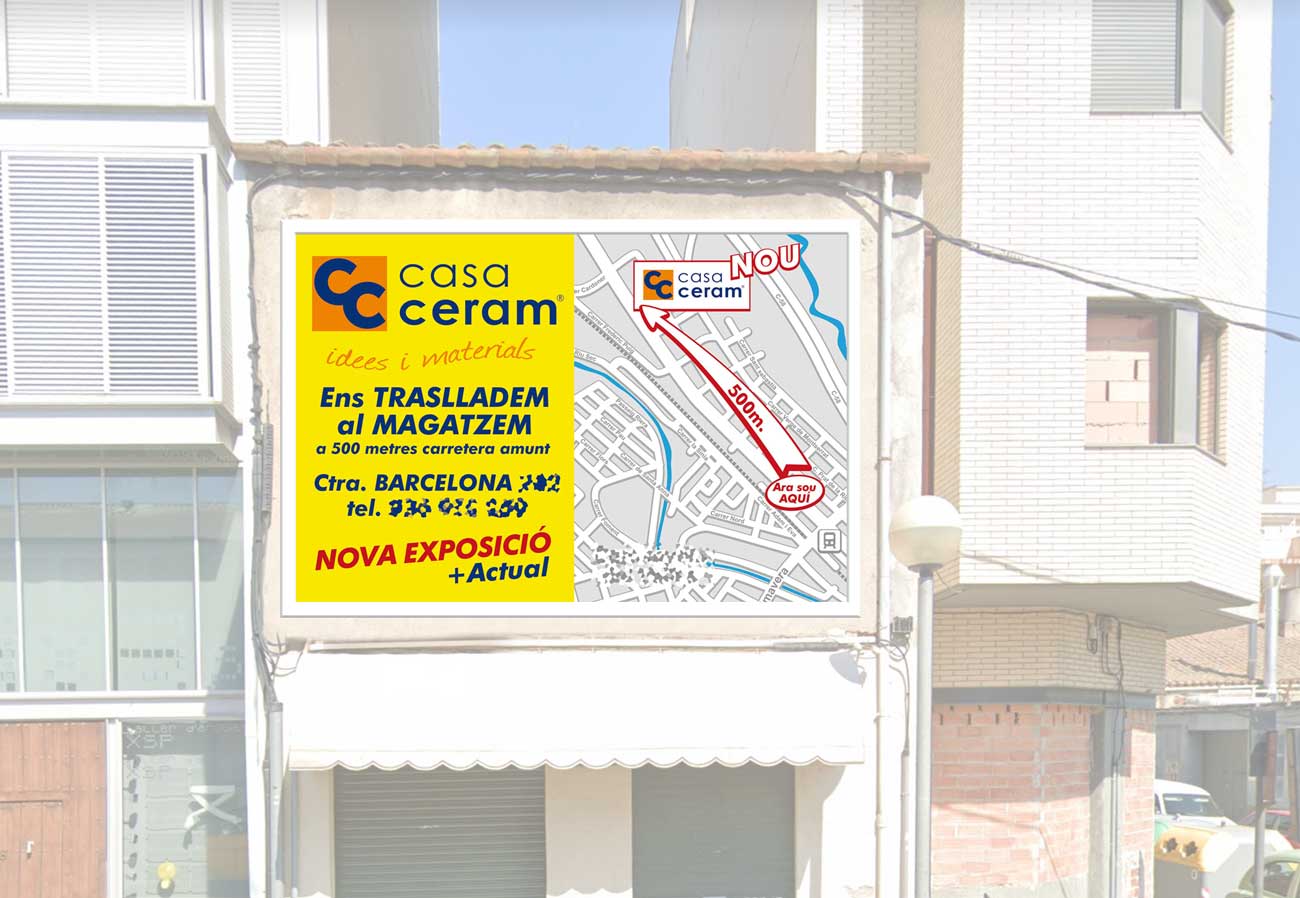 Lones per façana frontal Casa Ceram