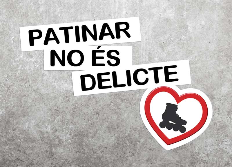 enganxina Patinar no és delicte