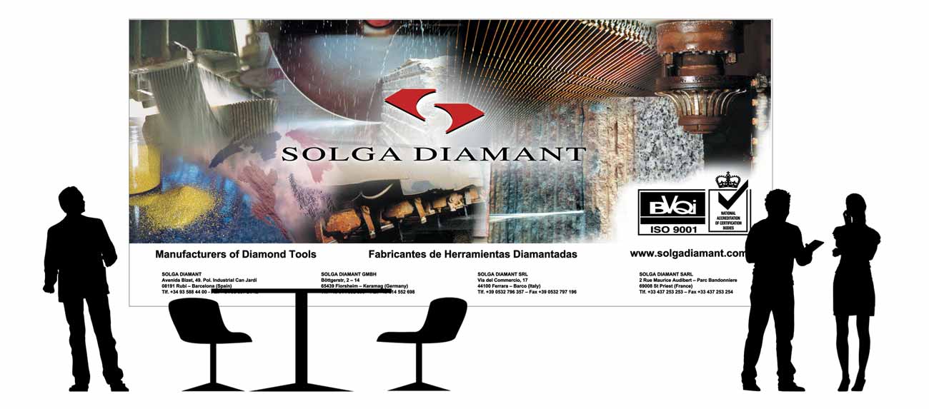 Decorat de Solga Diamant per fira sectorial