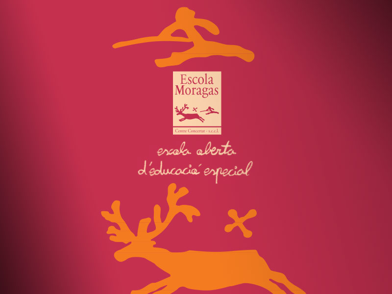 Quadríptic Escola Moragas