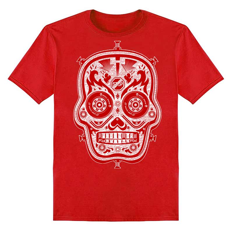 samarreta Skateskull white